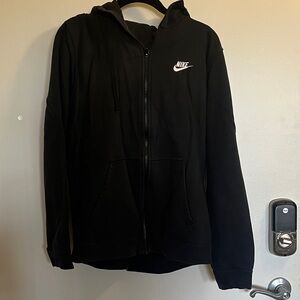 Nike Black Full-Zip Hoodie
